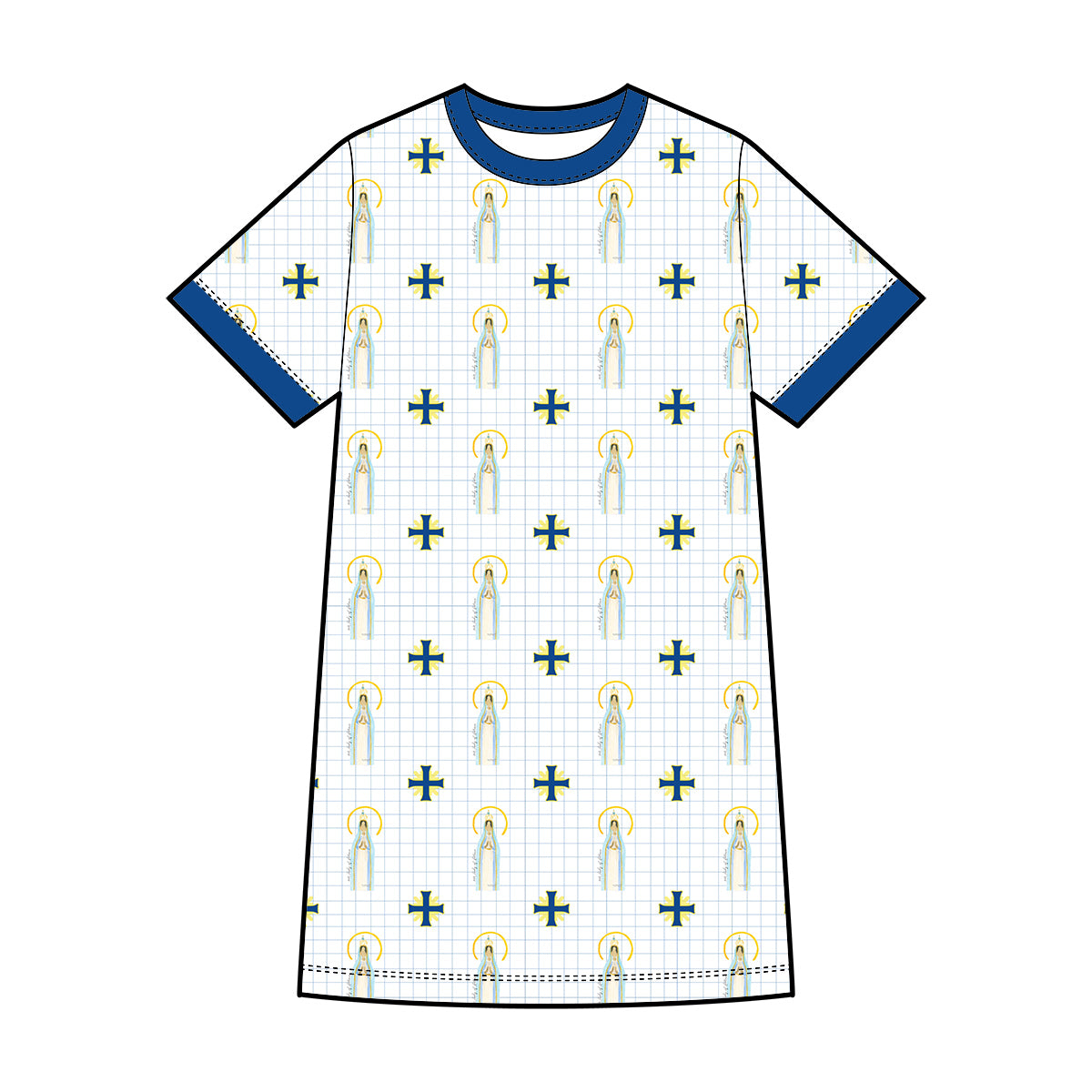 Our Lady of Fatima Gown