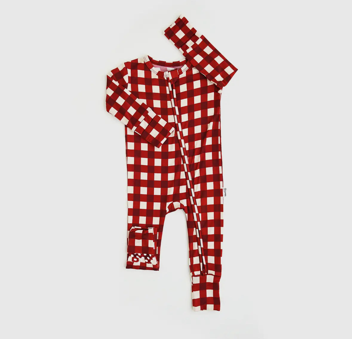 Plaid Zip Christmas Bamboo