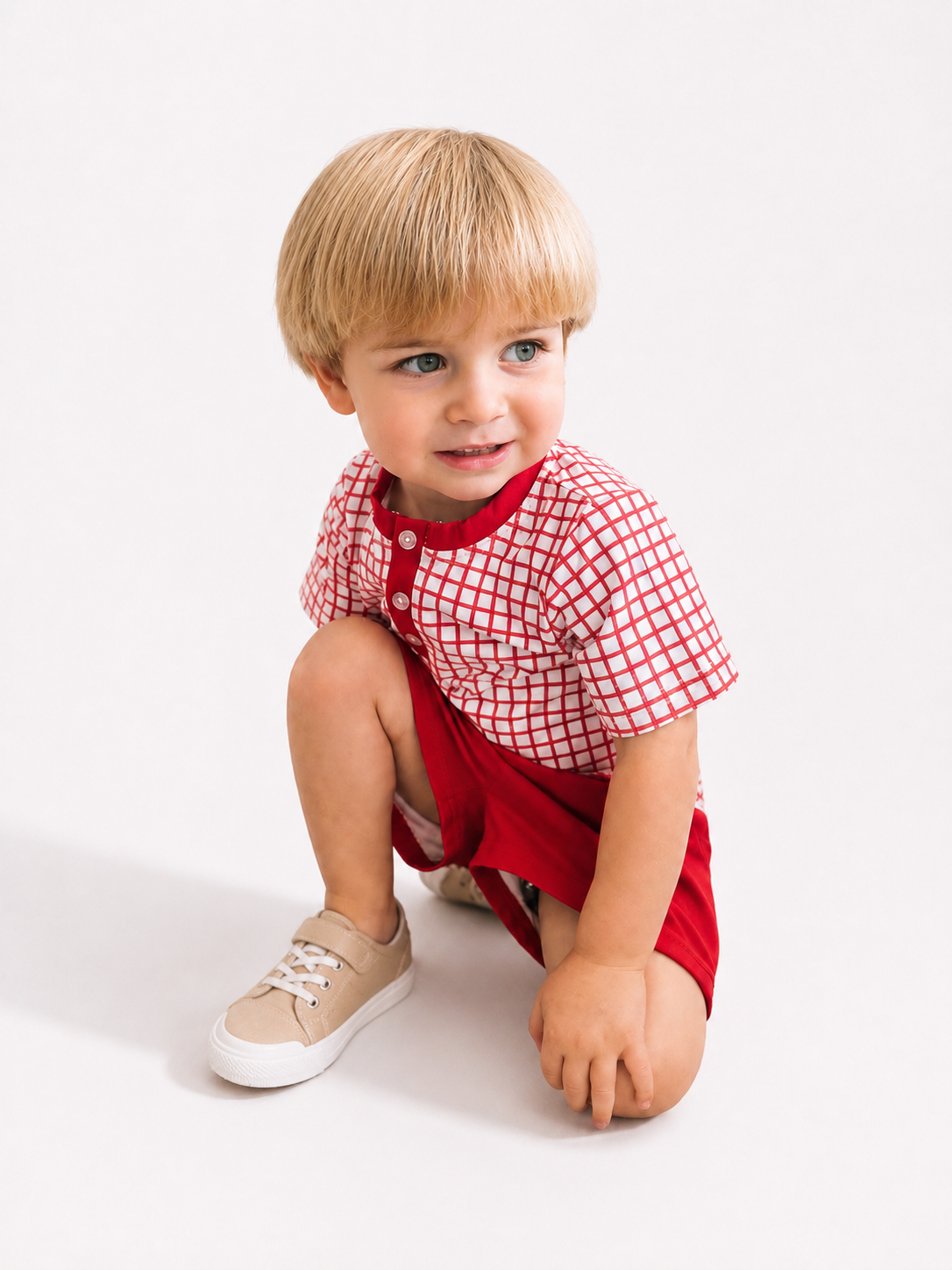 The Henley | Heritage Red Plaid