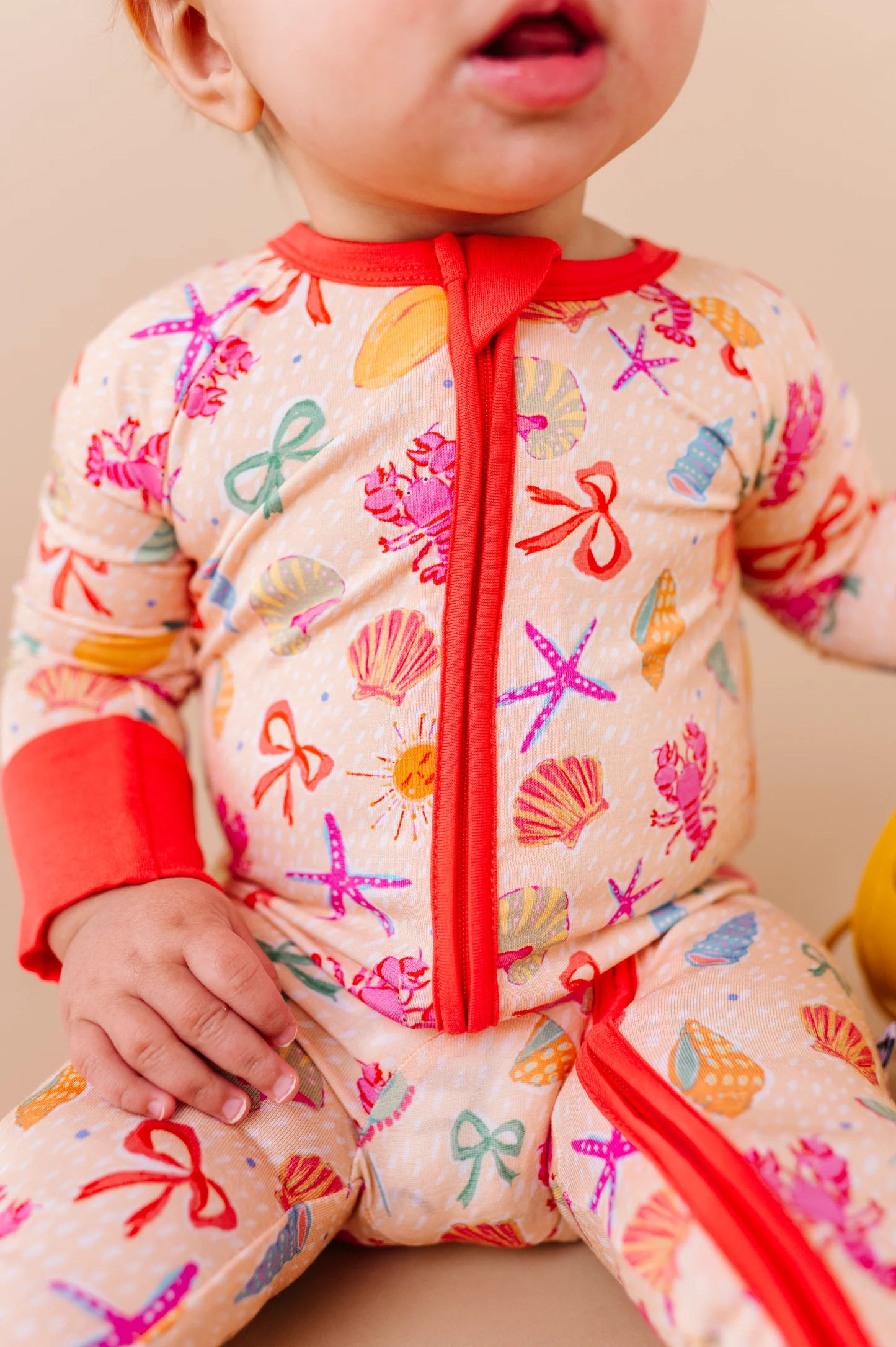 Shell We Go To Bed Zippy - Pink