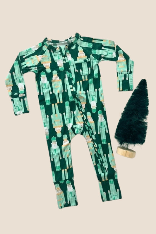 Green Nutcrackers Onesie
