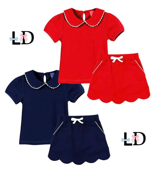 Red Scallop Set