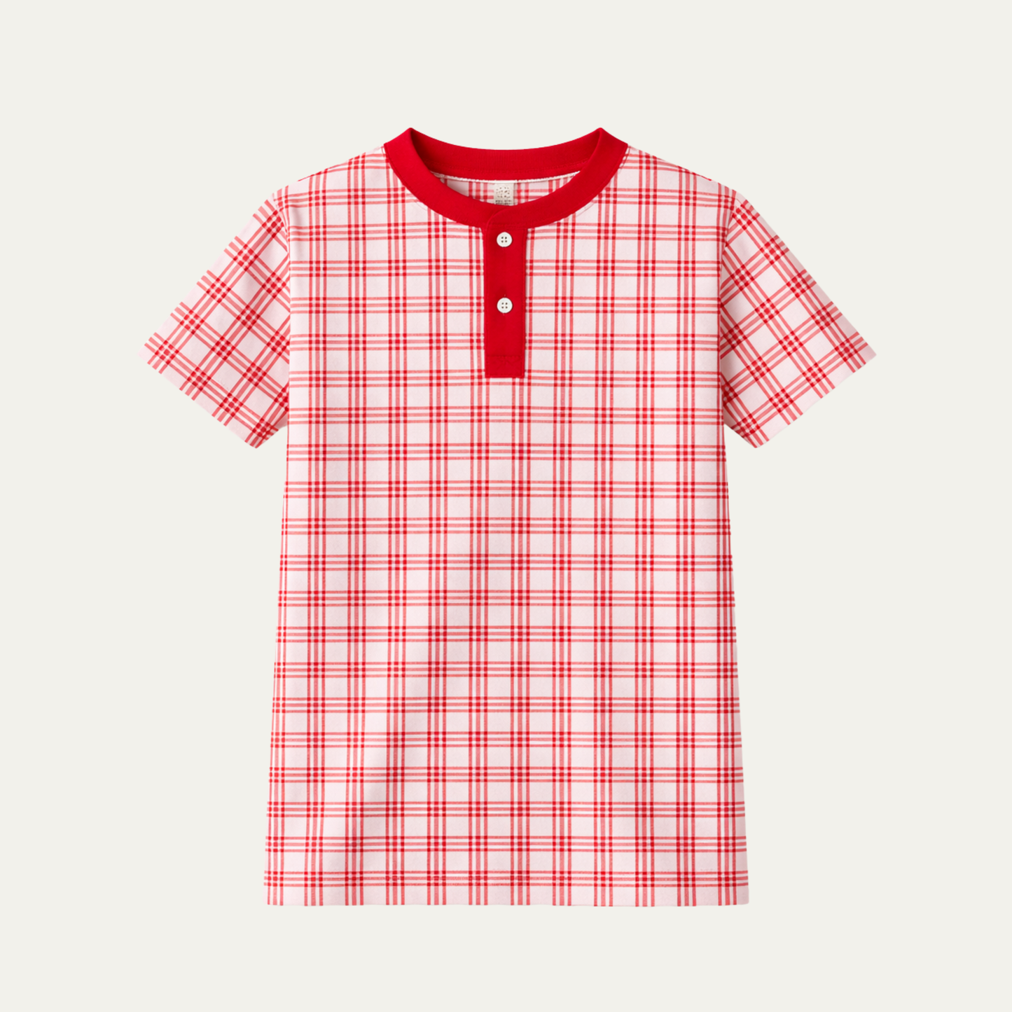 The Henley | Heritage Red Plaid