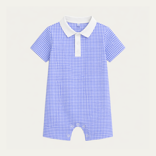 The Tommy Jon (Polo) | Royal Gingham