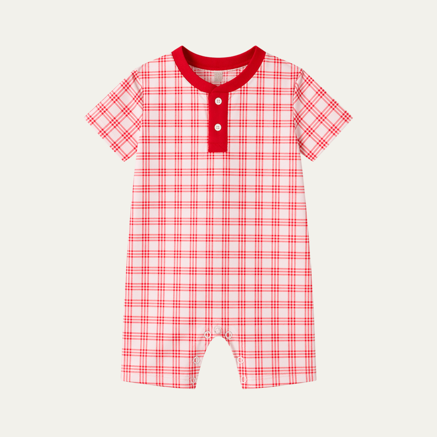 The Tommy Jon (Henley) | Heritage Red Plaid