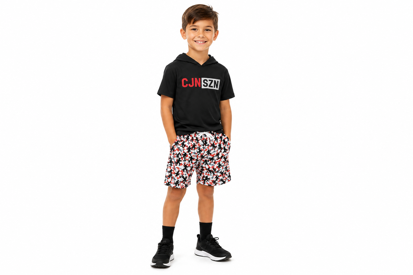 Hooded Short Set