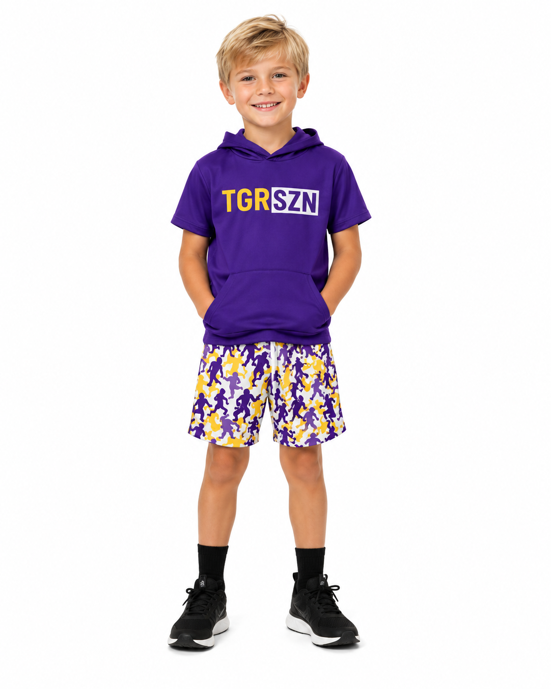 Hooded Short Set