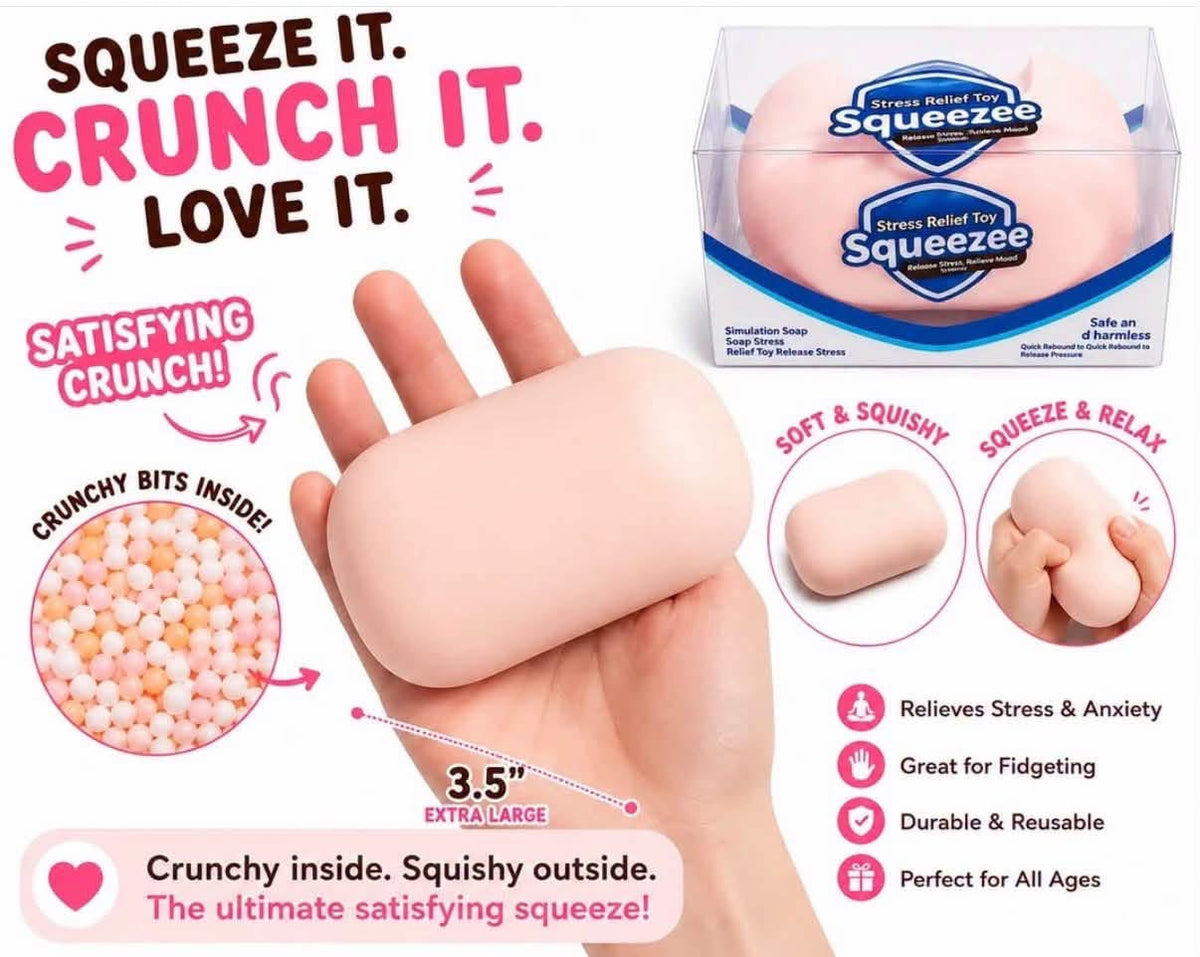 Crunchy Soap Squeeze Ball