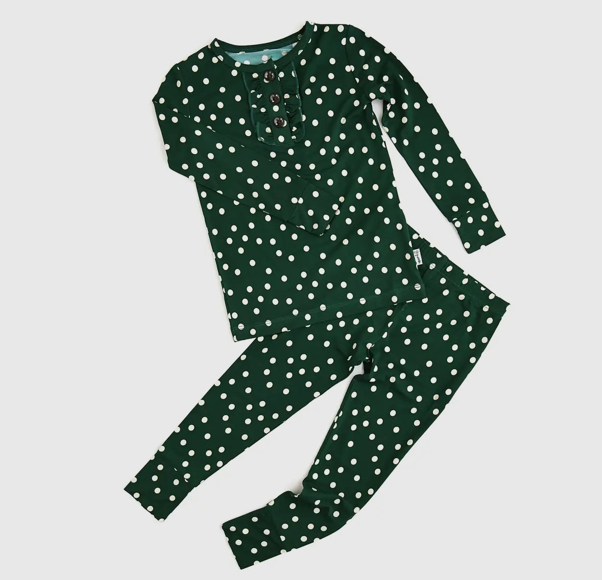 Dottie Ruffle Two Piece Christmas Bamboo