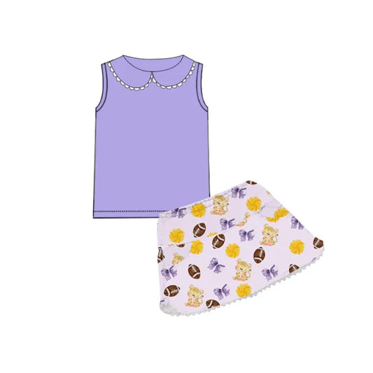 LSU Athletic skirt set